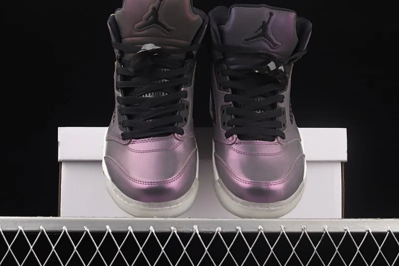 All categories Air Jordan Jordan series basketball shoes Air Jordan 5 G version Air Jordan 5 Retro "Oil Grey" AJ5 Joe 5 Nightclub CD2722-001